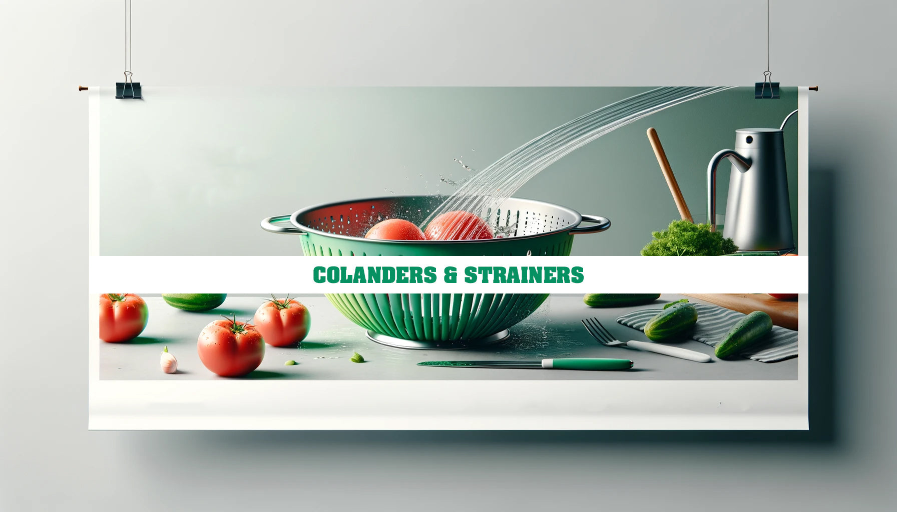 Welcome to our Colanders & Strainers collection, a vital addition to any kitchen for efficient and effective food preparation.