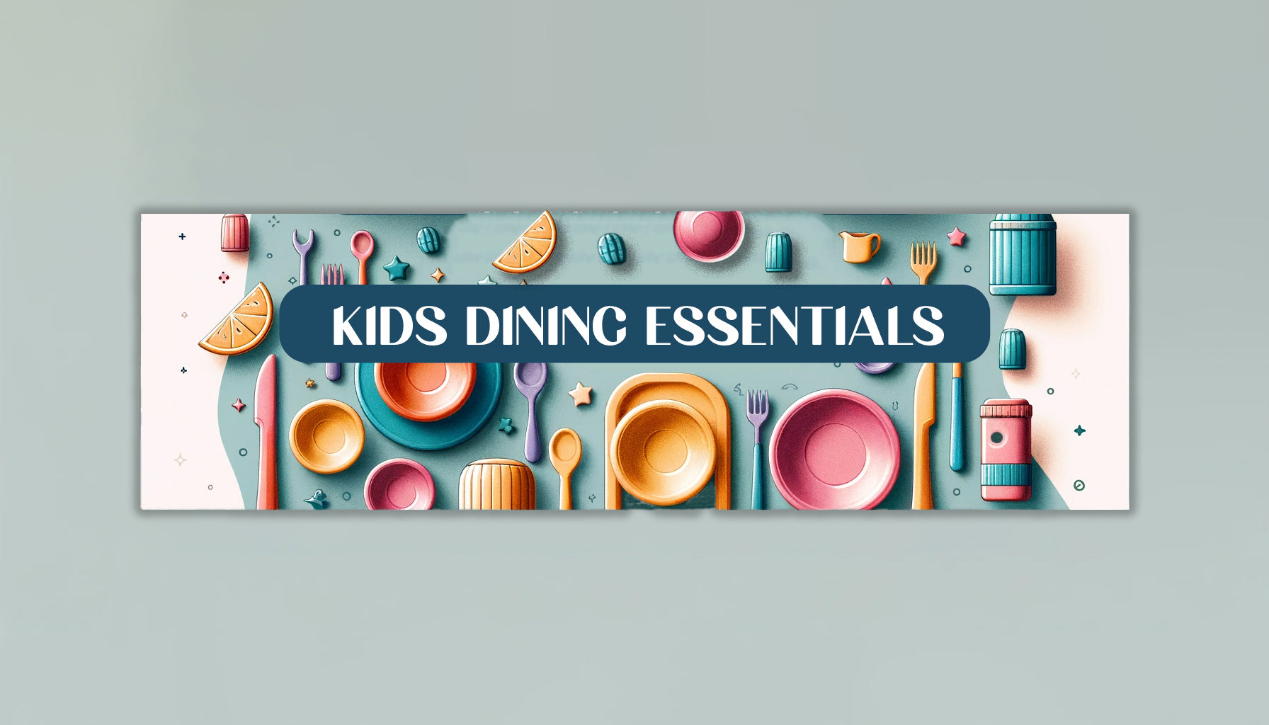 The Kids Dining Essentials Collection is thoughtfully designed to make mealtime fun and functional for children.