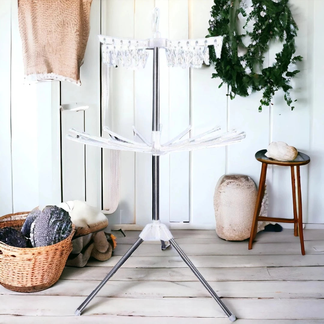 3-Tier Clothes Drying Stand with 56 Clips | Springs Street