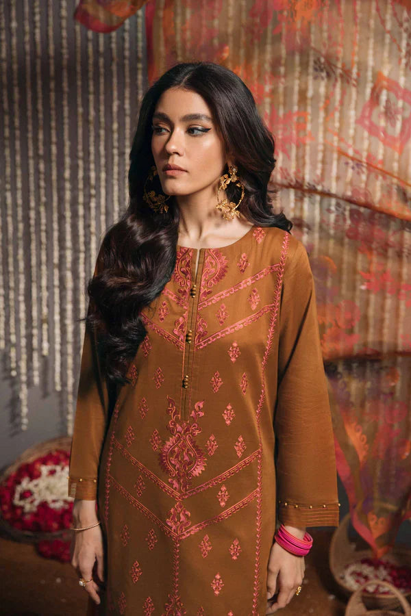 Nishat 3 Piece - Embroidered Suit - 42301501