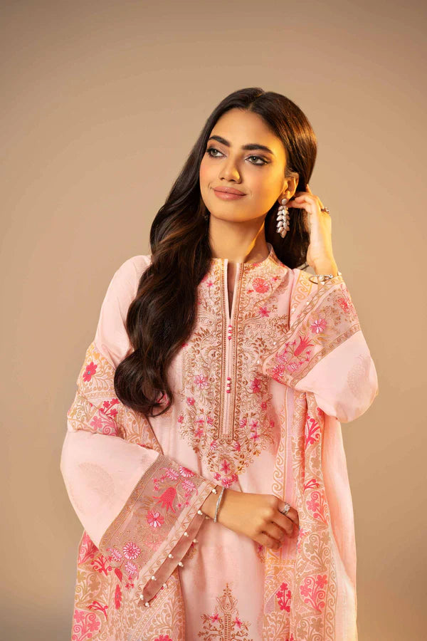 Nishat 3 Piece - Embroidered Suit - 42301632 - 0