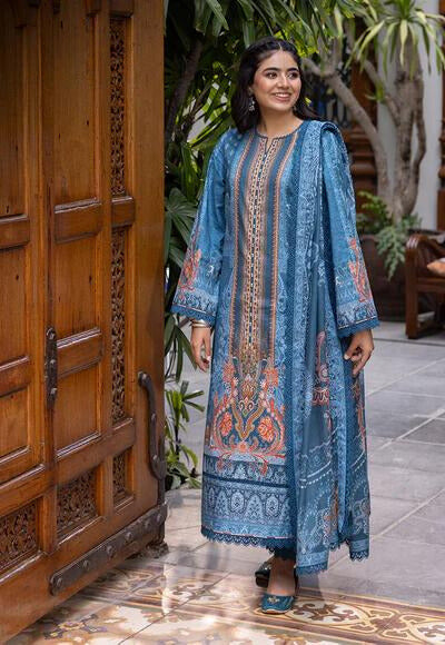 AJGB-18 PRINTED LAWN 3 PCS