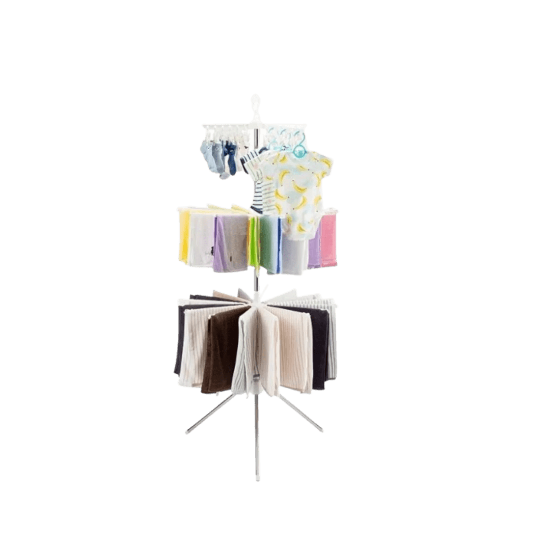 3-Tier Clothes Drying Stand with 56 Clips | Springs Street