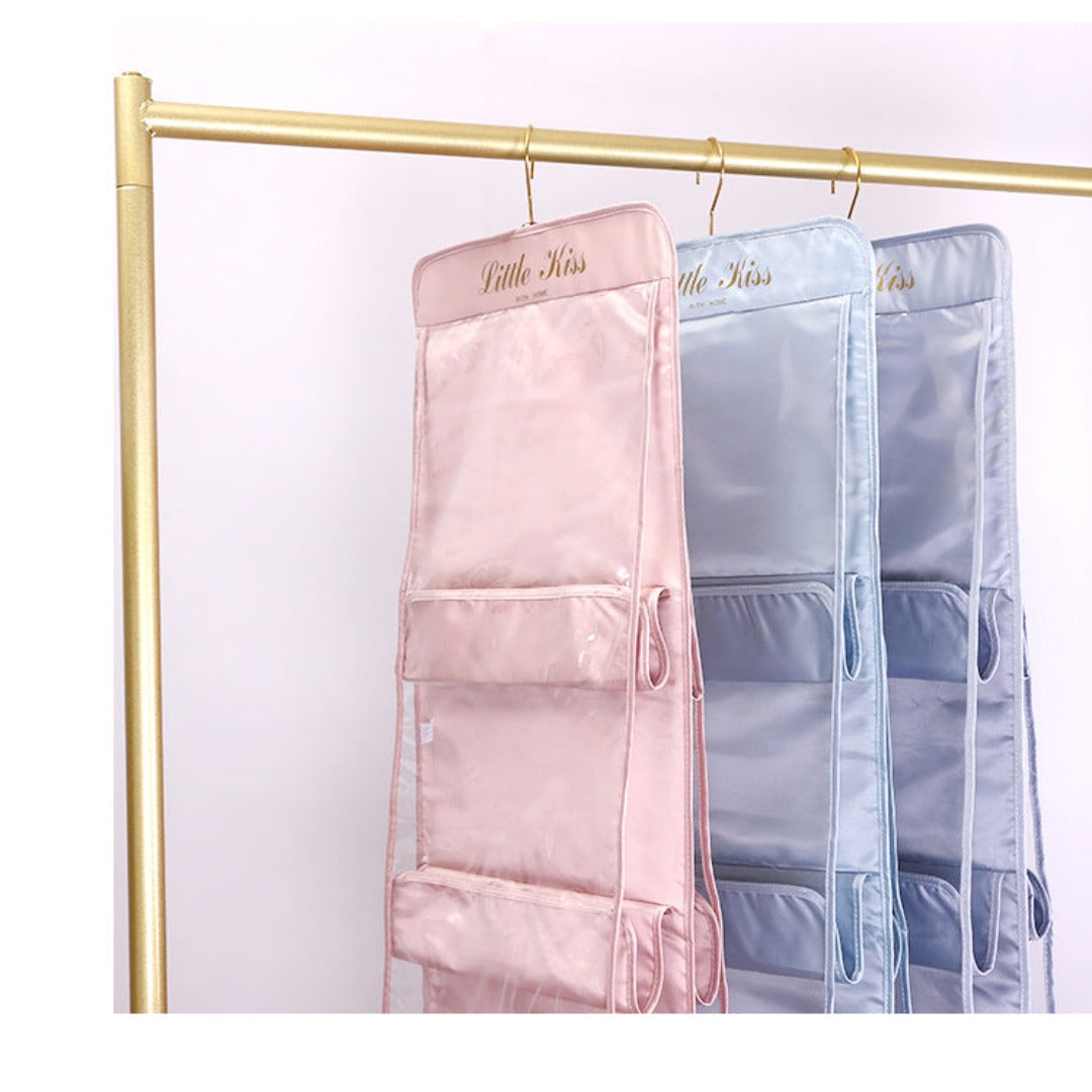 Multi-Layer 8-Grid Wardrobe Hanging Storage Bag | Springs Street