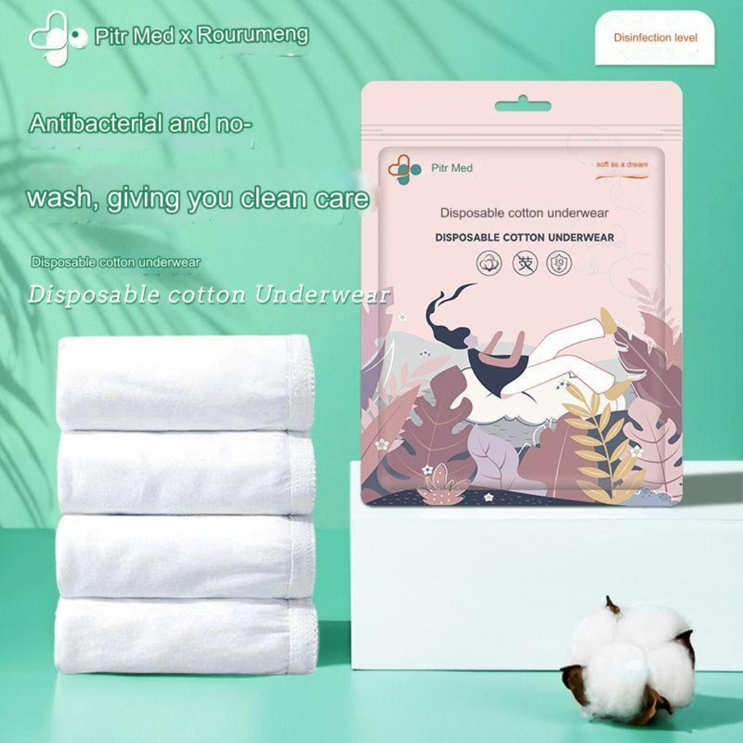 Premium Pure Cotton Disposable Underwear for Women | Springs Street