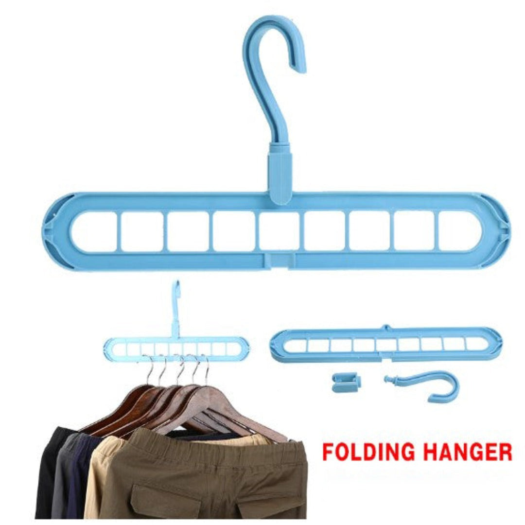 Multi-Function Plastic Clothes Hanger - Space-Saving Wardrobe Organizer | Springs Street