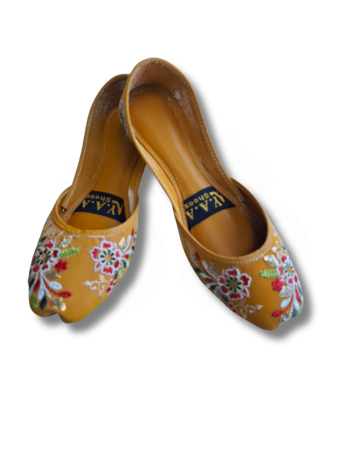 Genuine Punjabi Khussa - Handmade Flat Jutti from Pakistan