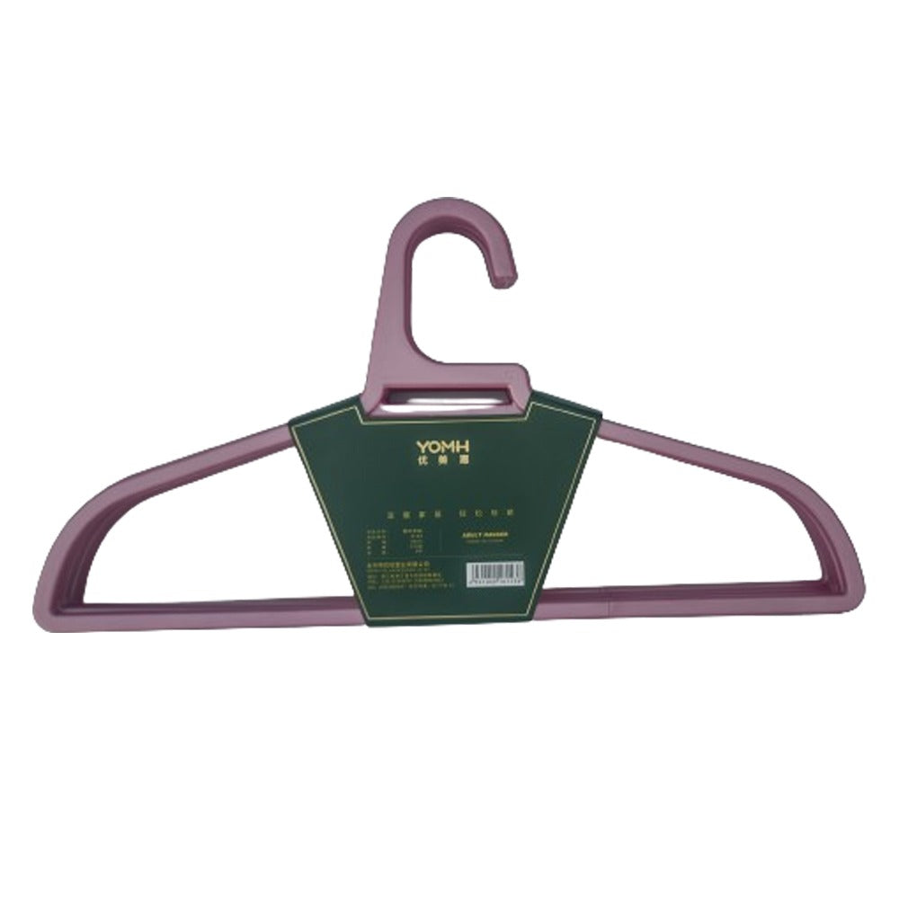 Buy pink Premium Non-Slip Shoulder Clothes Hangers – Pack of 5