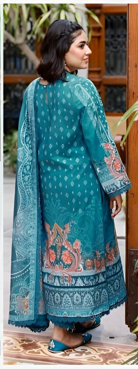 AJGB-18 PRINTED LAWN 3 PCS