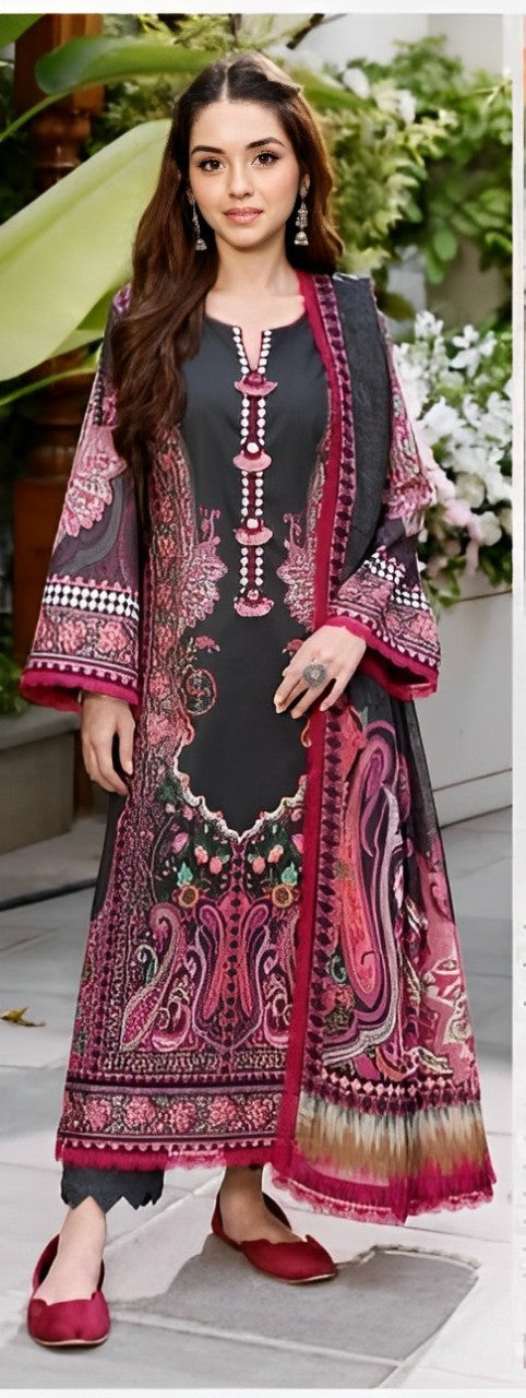 AJGB-05 PRINTED LAWN 3 PCS